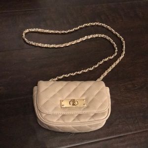 Small Off-white Crossbody Purse